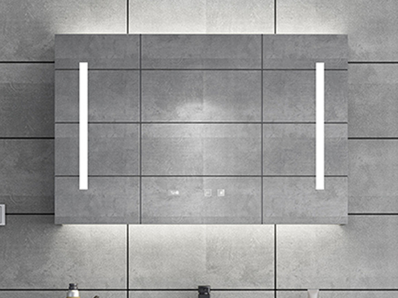 G100 Mirror cabinet with two doors